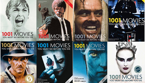 1001 filmes capas